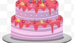 生日蛋糕漫画,生日蛋糕漫画里的欢乐瞬间