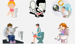 女生拉大便的漫画